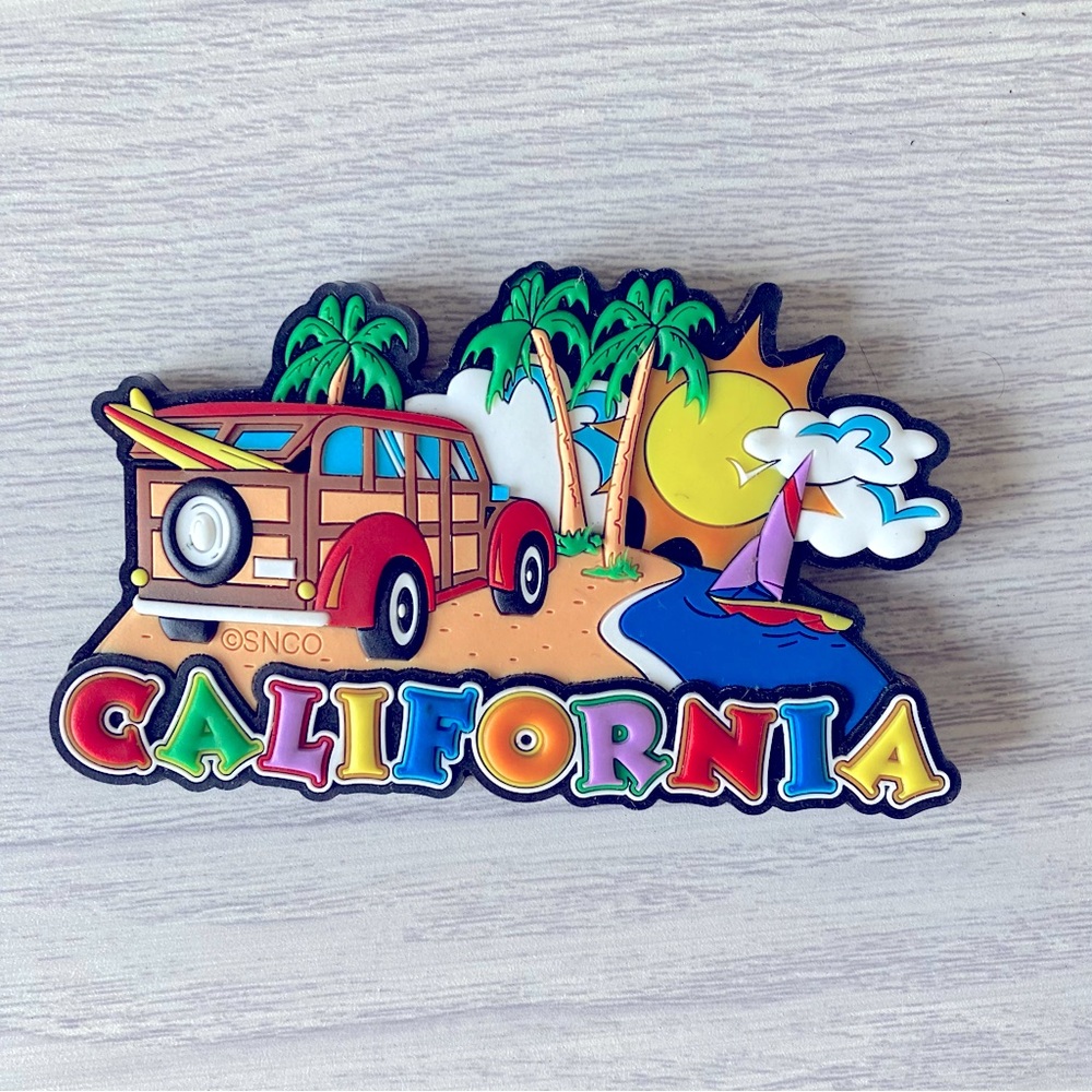 California fridge magnet